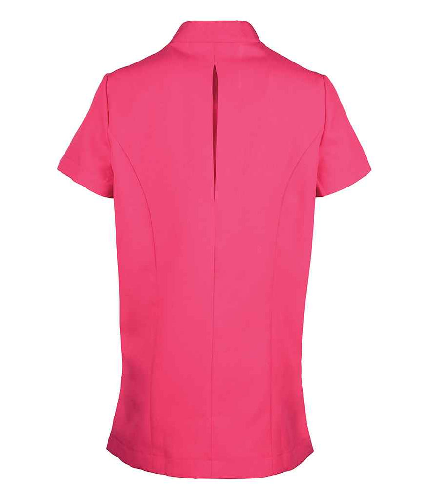 PR682 Premier Ladies Orchid Short Sleeve Tunic | Hot Pink — Kwik Signs UK