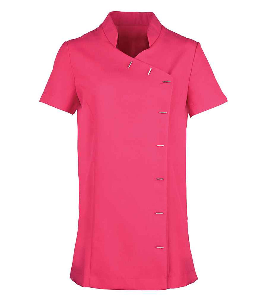 PR682 Premier Ladies Orchid Short Sleeve Tunic | Hot Pink — Kwik Signs UK