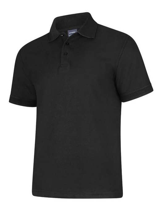 UC108 Uneek Deluxe Poloshirt | Black