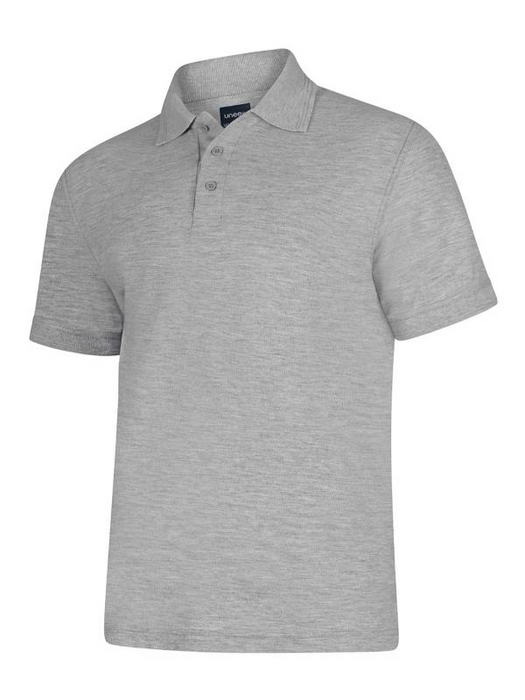 UC108 Uneek Deluxe Poloshirt | Heather Grey