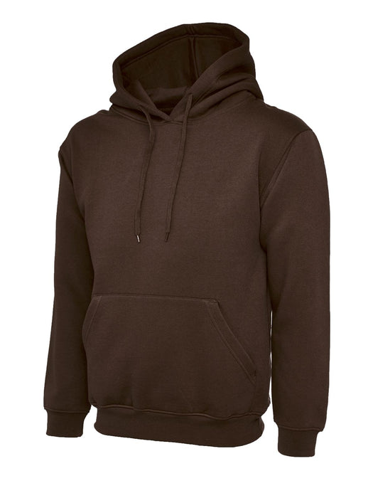 UC502 Uneek Classic Hooded Sweatshirt | Brown