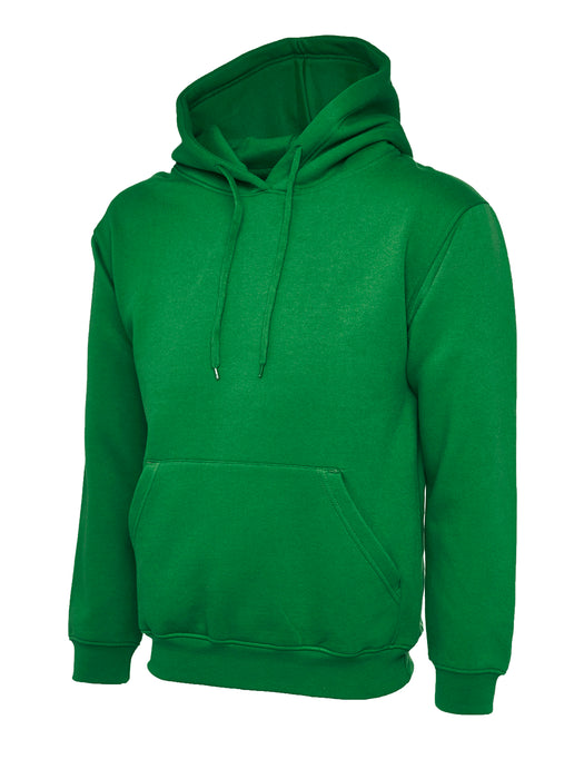 UC502 Uneek Classic Hooded Sweatshirt | Kelly Green