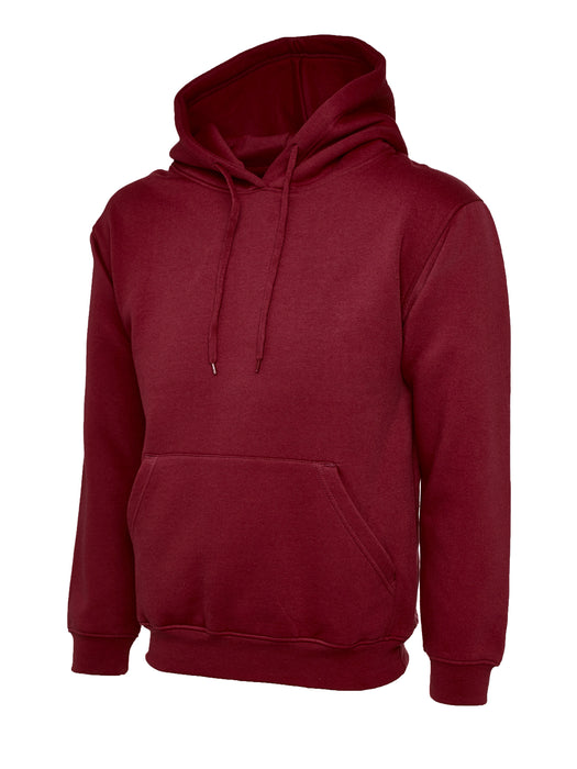 UC502 Uneek Classic Hooded Sweatshirt | Maroon