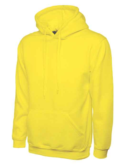 UC502 Uneek Classic Hooded Sweatshirt | Yellow