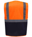 YK103 Orange/Navy Back