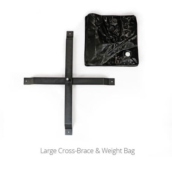 Cross Brace & Weight Bag | Large - Extra Large Flags