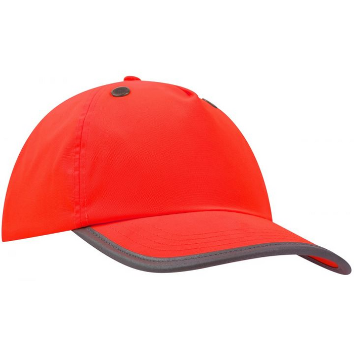 YK106 Yoko Hi-Vis Safety Bump Cap | Red